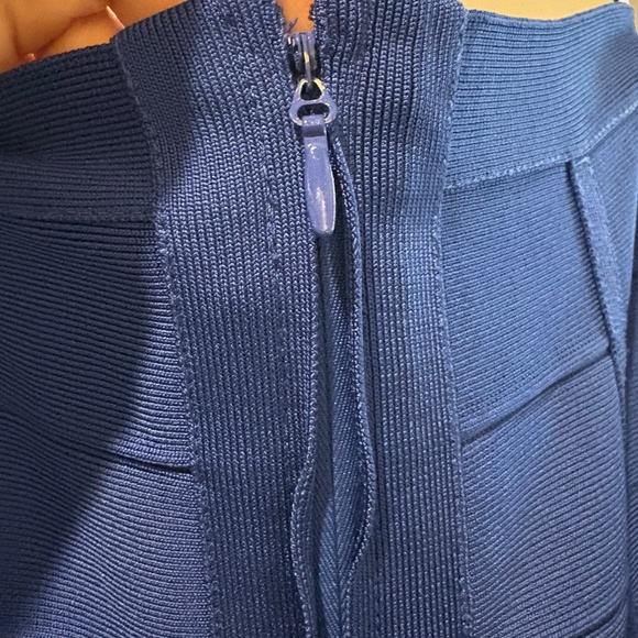Herve Leger. Elias skirt. Blue. Small. - Picture 6 of 8